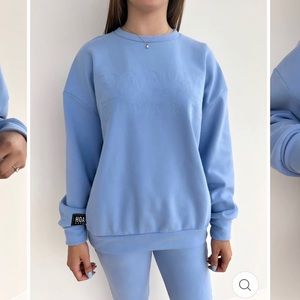 NWOT Hoaka Shady Blue Crewneck